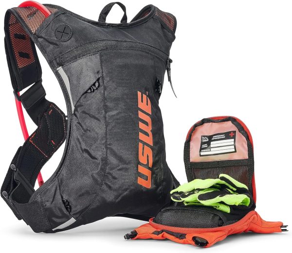 USWE Moto Hydro Hydration Pack - with Water Bladder, a High End, Bounce Free Backpack for Enduro and Off-Road Motorcycle - Image 3