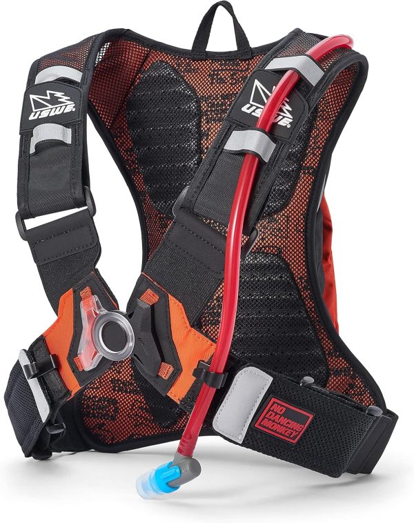 USWE Moto Hydro Hydration Pack - with Water Bladder, a High End, Bounce Free Backpack for Enduro and Off-Road Motorcycle - Image 6